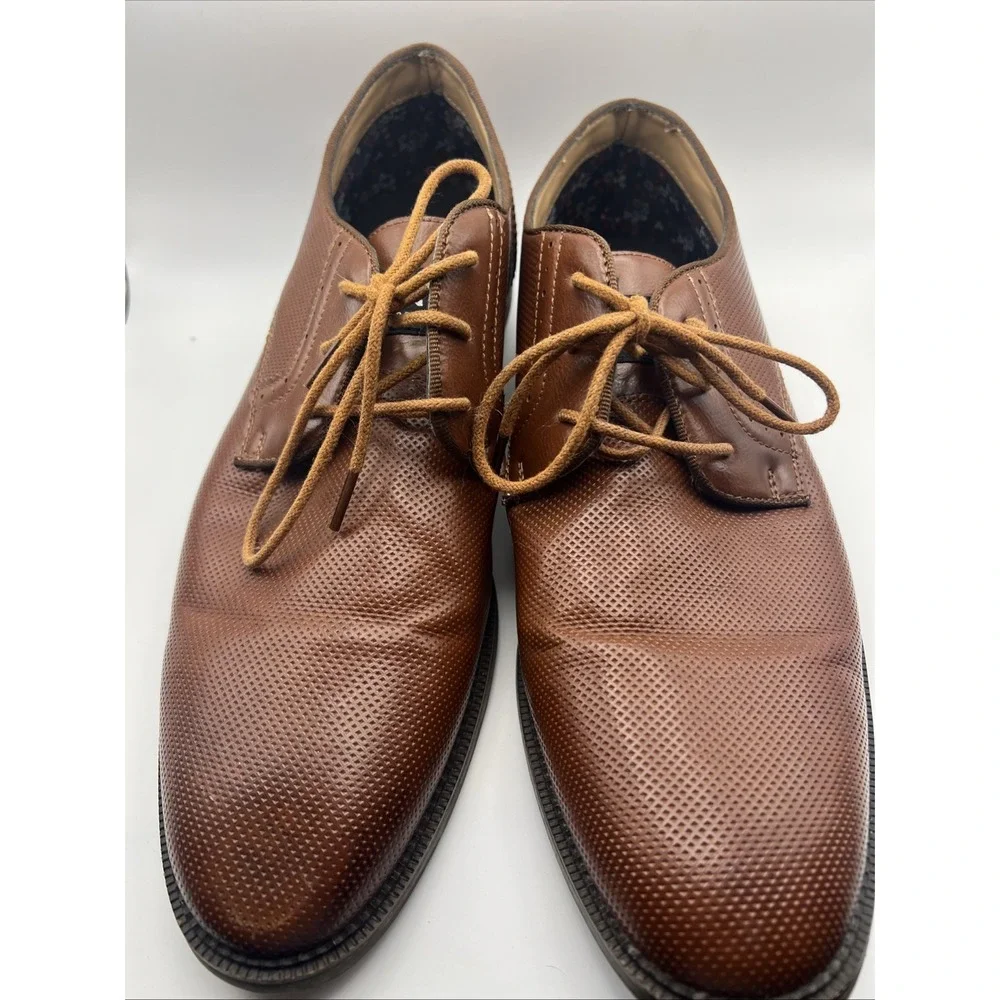 Steve Madden Nunan Oxford Shoes Ortholite, Brown, Men's Size 12